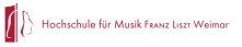 Professur W3 für Gitarre - Hochschule für Musik FRANZ LISZT Weimar - Logo