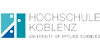 Wissenschaftlicher Mitarbeiter (m/w/d) in der Modellfabrik des Fachbereiches Wirtschaftswissenschaften - Hochschule Koblenz - Logo