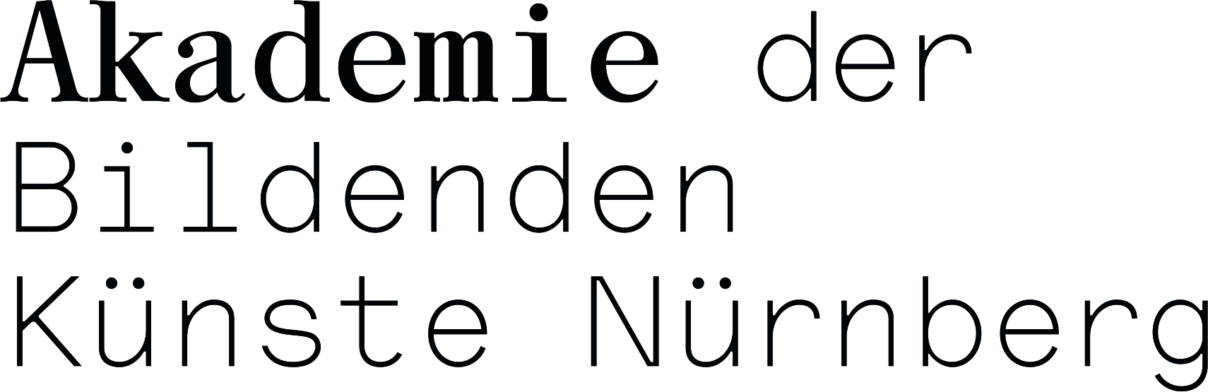 Projektmitarbeiter (m/w/d)  - Akademie der Bildenden Künste Nürnberg - Logo