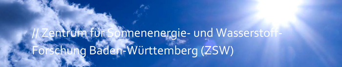 Elektrotechnik-Ingenieur*in / Wissenschaftliche*n Mitarbeiter*in / PostDoc als Teamleitung (m/w/d) für die Batteriesystemtechnik - Zentrum für Sonnenenergie- und Wasserstoff-Forschung Baden Württemberg (ZSW) - ZSW - Header