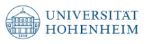 Tenure-Track-Professur (W1) für Hefebiotechnologie - Universität Hohenheim - Logo