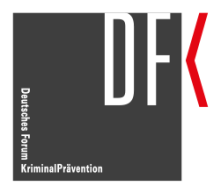 zwei wissenschaftliche Mitarbeiter / Mitarbeiterinnen (m/w/d) - Deutsches Forum für Kriminalprävention - Logo