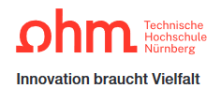 Professur W 2 für das Lehr- und Forschungsgebiet Medienpädagogik in der Sozialen Arbeit - Technische Hochschule Nürnberg Georg Simon Ohm - Logo