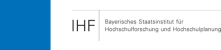 Promotionsstelle Künstliche Intelligenz und Digitalisierung im Hochschulbereich - Bayerisches Staatsinstitut für Hochschulforschung und Hochschulplanung (IHF) - Logo