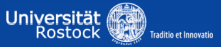 W2-Professur für Hydrologie und ländlicher Wasserbau - Universität Rostock - Logo