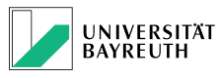 Akademische Ratsstelle (m/w/d) - Universität Bayreuth - Logo