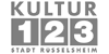 Leitung (m/w/d) des Betriebsteils "Kultur & Theater" - Kultur 123 Stadt Rüsselsheim - Logo
