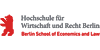 教授/教授（m/w/d）für“Wirtschaftsmatik und Statistik，Facheinheit定量方法”-Hochschule für-Wirtschavt und Recht Berlin-徽标