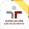 Zertifikat seit 2006 audit berufundfamilie